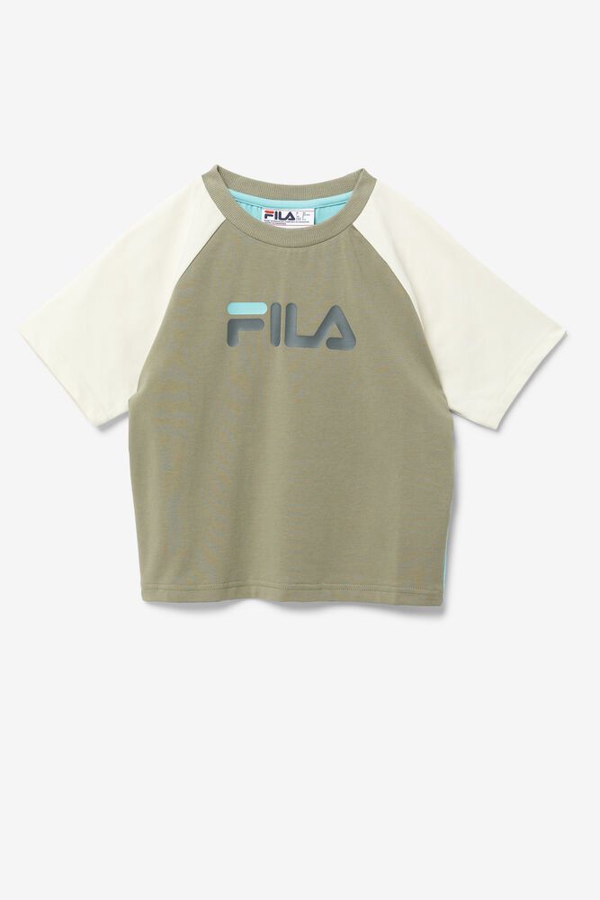 Fila T-Shirt Dame Olivengrøn Aisha AVB-534976